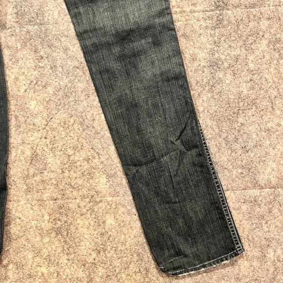 7 FOR ALL MANKIND Woman’s Vtg “Kate” Blue Jeans Size 26 Made In USA - Picture 13 of 15